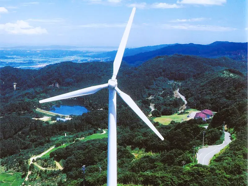 風力発電(石川県中能登町)